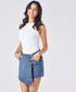 Blue Colour Comfy Skort